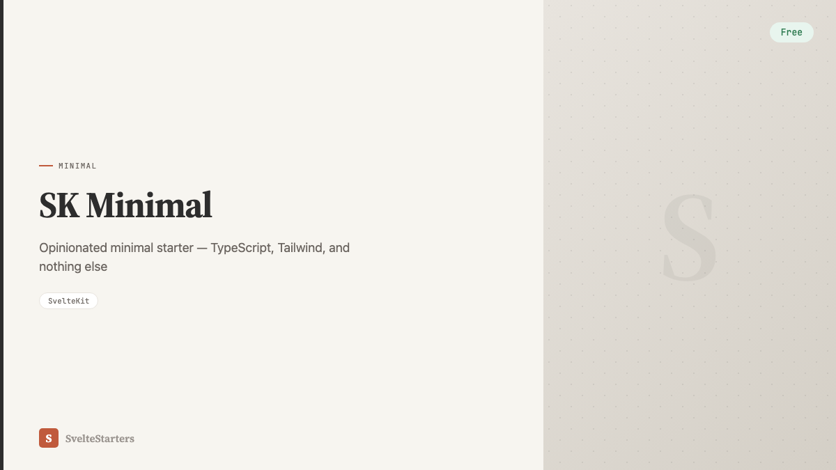 SK Minimal screenshot