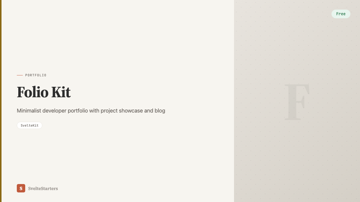 Folio Kit screenshot